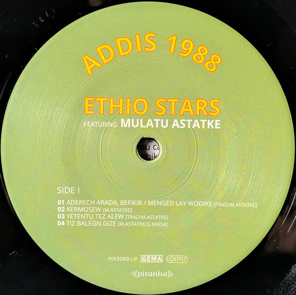 Ethio Stars | Tukul Band Featuring Mulatu Astatke : Addis 1988 (LP, Album, RE, RM)