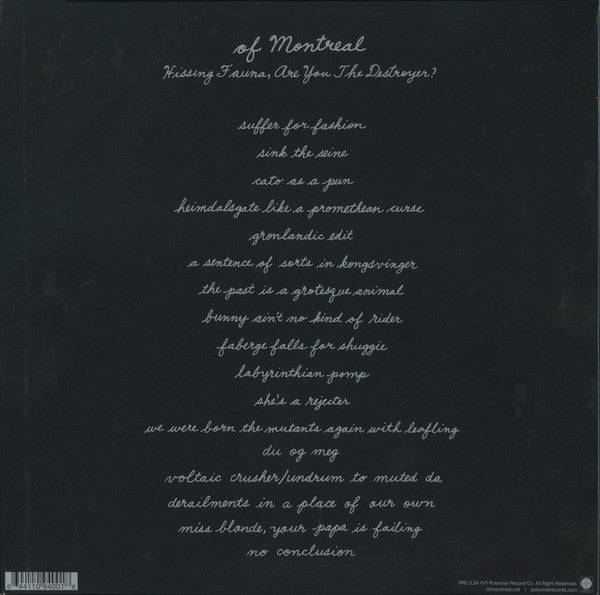 Of Montreal : Hissing Fauna, Are You The Destroyer? (LP, Yel + LP, Red + Album, RE)