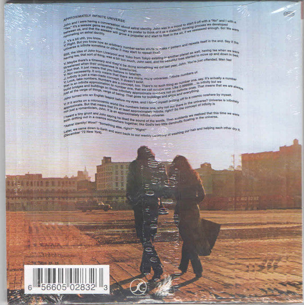 Yoko Ono With The Plastic Ono Band : Approximately Infinite Universe (2xCD, Album, RE)