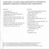 Yoko Ono With The Plastic Ono Band : Approximately Infinite Universe (2xCD, Album, RE)