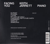 Keith Jarrett : Facing You (CD, Album, RE, RP, Car)