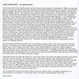 Dire Straits : Love Over Gold (CD, Album, RE, RM, Arv)