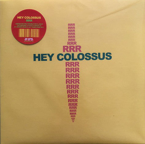 Hey Colossus : RRR (2xLP, Album, Ltd, RE, 140)