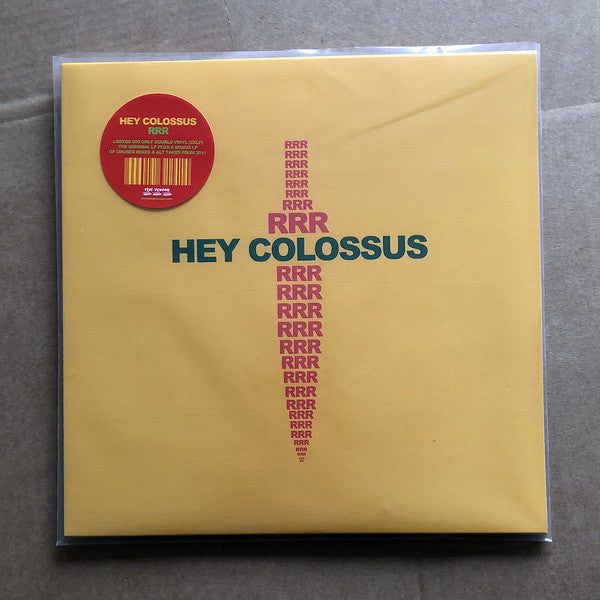 Hey Colossus : RRR (2xLP, Album, Ltd, RE, 140)