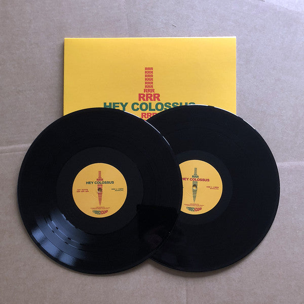 Hey Colossus : RRR (2xLP, Album, Ltd, RE, 140)