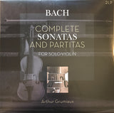 Bach*, Arthur Grumiaux : Complete Sonatas And Partitas For Solo Violin (2xLP, RE, RM)