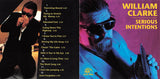 William Clarke : Serious Intentions (CD, Album, RP)