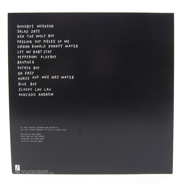Mac DeMarco : Salad Days Demos (LP, Ltd, RE, Whi)