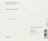 Johann Sebastian Bach / Keith Jarrett : Goldberg Variations (CD, Album, RE, EDC)