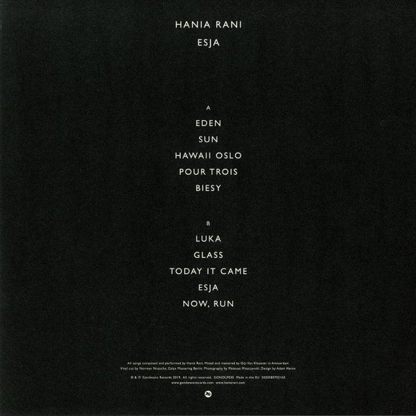 Hania Rani : Esja (LP, Album)