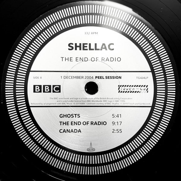 Shellac : The End Of Radio (14 July 1994 Peel Session / 1 December 2004 Peel Session) (2xLP, Album + CD, Album)