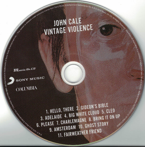 John Cale : Vintage Violence (CD, Album, RE)