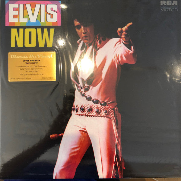 Elvis* : Elvis Now (LP, Album, Ltd, Num, RE, Yel)