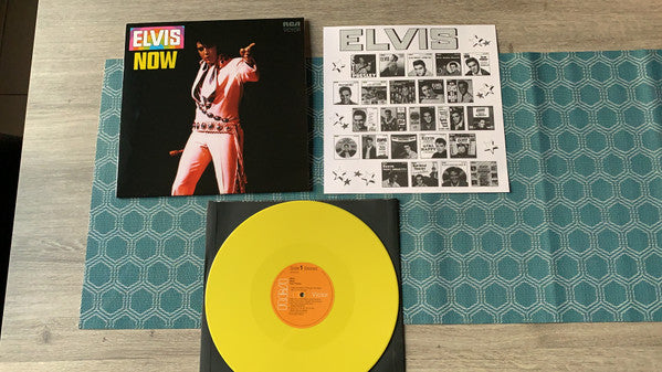 Elvis* : Elvis Now (LP, Album, Ltd, Num, RE, Yel)