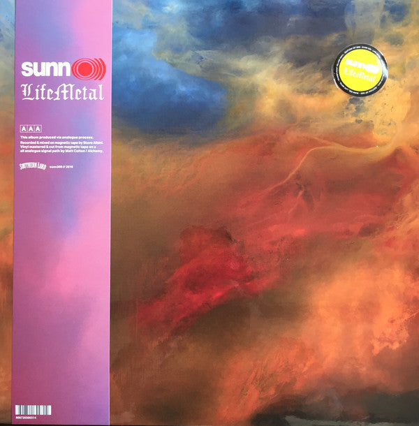 Sunn O))) : Life Metal (2xLP, Album, Ltd, Yel)