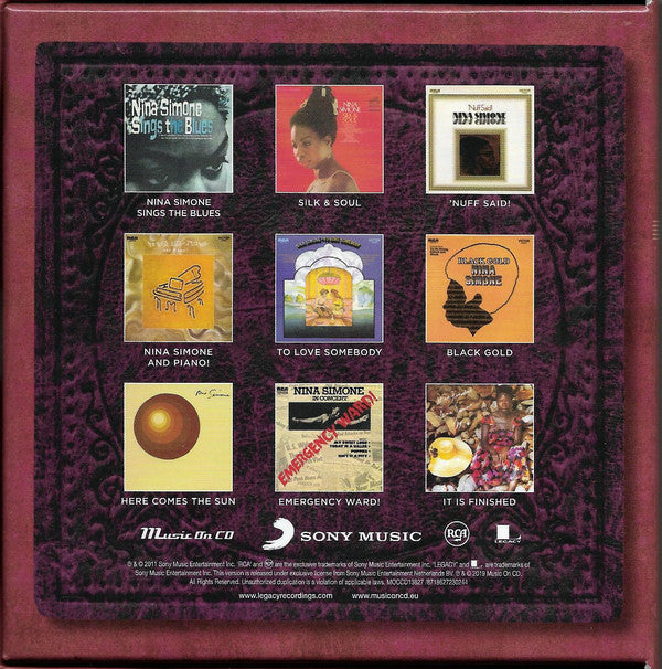 Nina Simone : The Complete RCA Albums Collection (CD, Album, RE + CD, Album, RE + CD, Album, RE + CD)