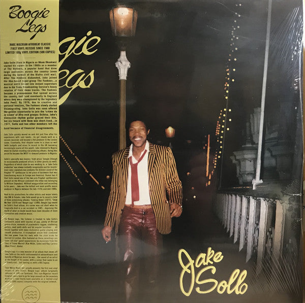 Jake Sollo : Boogie Legs (LP, Album, Ltd, RE, 180)