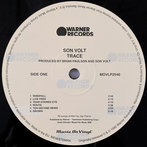 Son Volt : Trace (LP, Album, RE, 180)