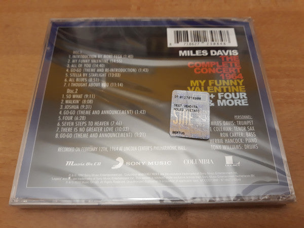 Miles Davis : The Complete Concert 1964 - My Funny Valentine + Four & More (2xCD, Comp, RE, RM, RP)