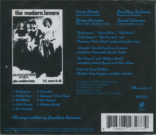 The Modern Lovers : The Modern Lovers  (CD, Album, RE)