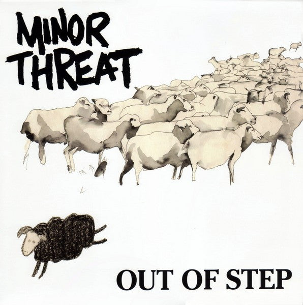 Minor Threat : Out Of Step (12", EP, RE, RM, Rec)