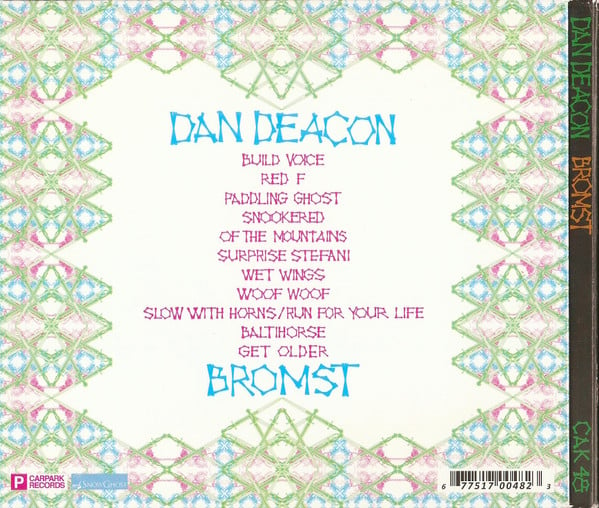 Dan Deacon : Bromst (CD, Album)