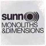 Sunn O))) : Monoliths & Dimensions (CD, Album)