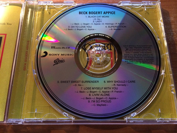 Beck, Bogert & Appice : Beck, Bogert & Appice (CD, Album, RE)