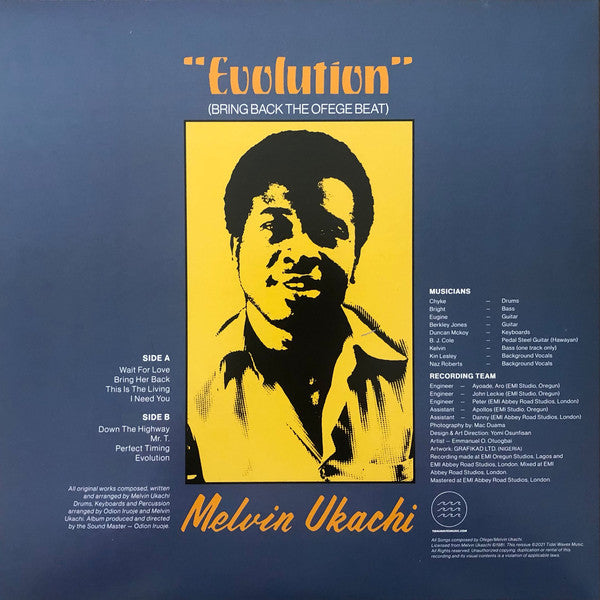 Melvin Ukachi : Evolution (Bring Back The Ofege Beat) (LP, Album, Ltd, RE)