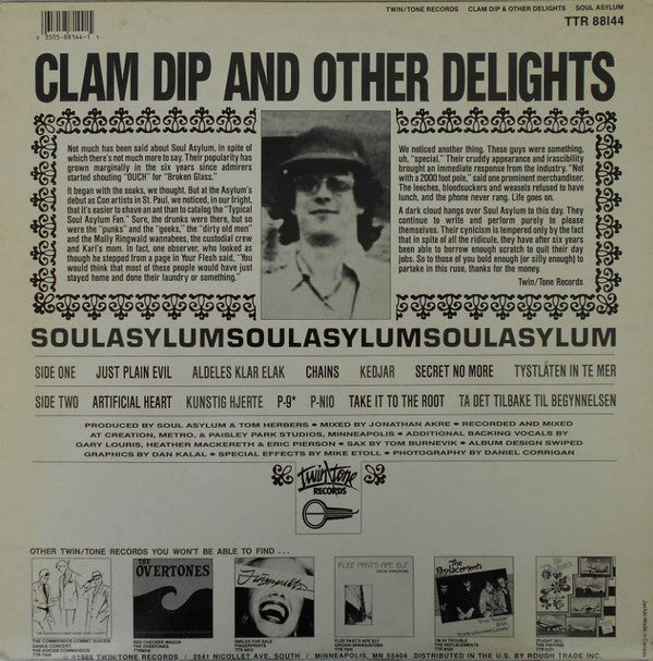 Soul Asylum (2) : Clam Dip & Other Delights (12", EP)