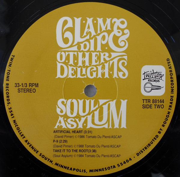 Soul Asylum (2) : Clam Dip & Other Delights (12", EP)