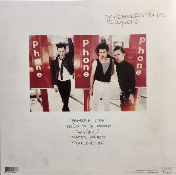 Screamers : Demo Hollywood 1977 (12", Ltd, Red)