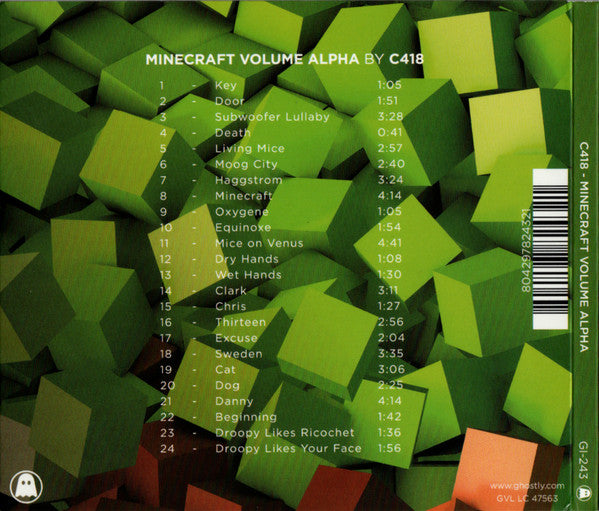 C418 : Minecraft Volume Alpha (CD, Album, RE)
