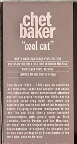 Chet Baker : Cool Cat (LP, Album, Ltd, RE, 180)