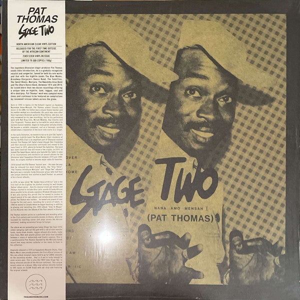 Pat Thomas (3) : Stage Two (LP, Ltd, RE, Cle)