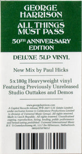George Harrison : All Things Must Pass (50th Anniversary) (3xLP, Album, RE, RM, 180 + 2xLP, 180 + Box, Dlx)