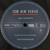 Paul Hindemith, Kim Kashkashian, Robert Levin : Sonatas For Viola / Piano And Viola Alone (3xLP + Box)