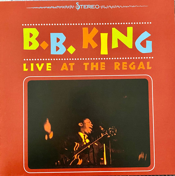 B.B. King : Live At The Regal (LP, Album, RE, 180)