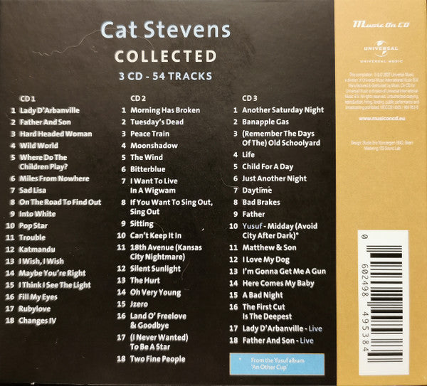 Cat Stevens : Collected (3xCD, Comp, RE, Dig)