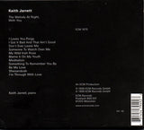 Keith Jarrett : The Melody At Night, With You (CD, Album, RE, RP)