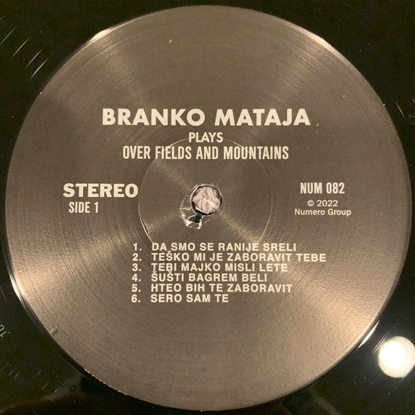 Branko Mataja : Over Fields And Mountains (LP, Comp)