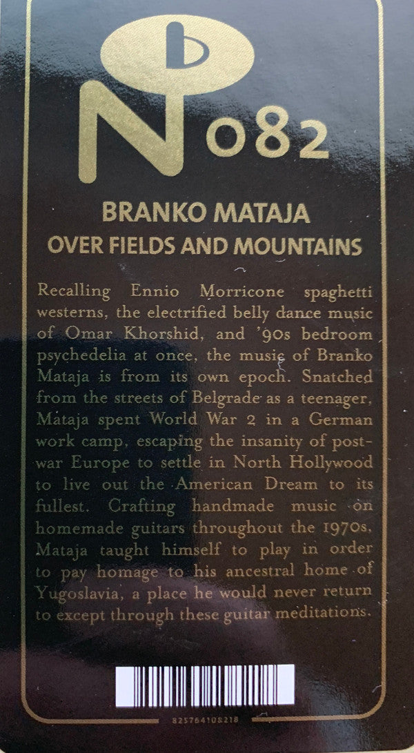 Branko Mataja : Over Fields And Mountains (LP, Comp)