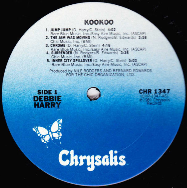 Debbie Harry* : KooKoo (LP, Album, SXT)