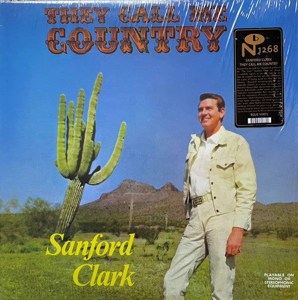 Sanford Clark : They Call Me Country (LP, Album, Ltd, RE, Blu)