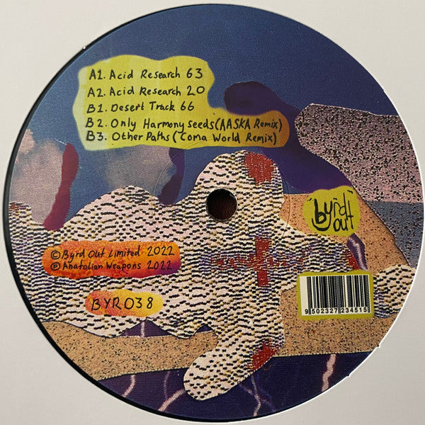 Anatolian Weapons : Selected Acid Tracks (12")