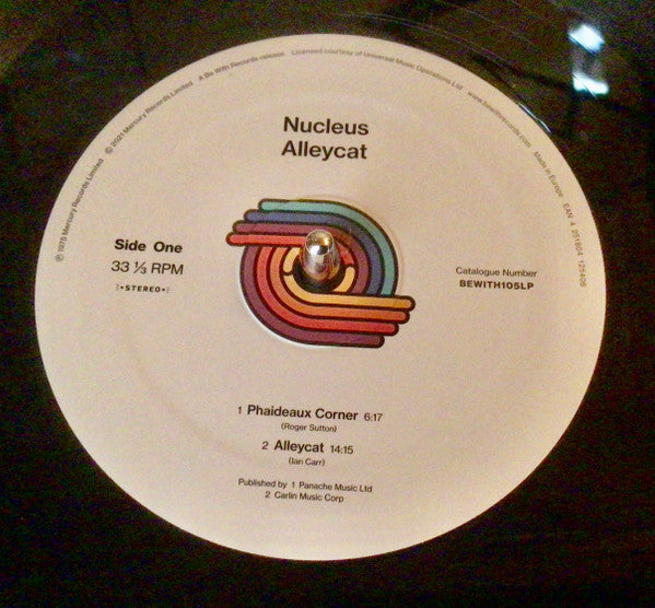 Nucleus (3) : Alleycat (LP, Album, RE)