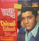 Elvis* : Chicas! Chicas! Y Más Chicas!  (12", Album, RE, Red)