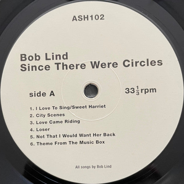 Bob Lind : Since There Were Circles (LP, Album, RE)