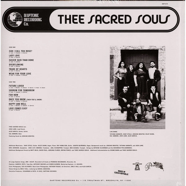 Thee Sacred Souls : Thee Sacred Souls (LP, Album)