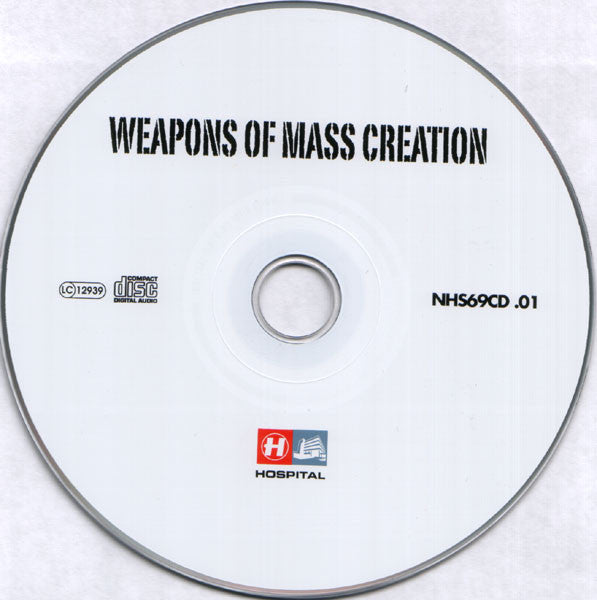 Various : Weapons Of Mass Creation (CD, Comp + CD, Comp, Mixed)